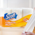 Scott ComfortPlus Toilet Paper 12 Double Rolls