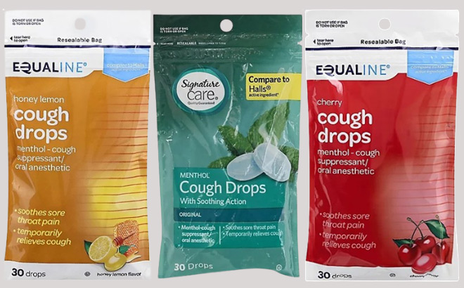 Signature Care Cough Drops 30 Count