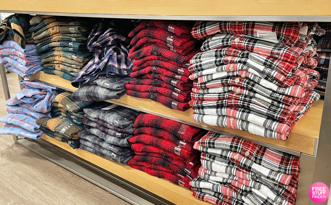 Sonoma Goods For Life Mens Flannel Shirts