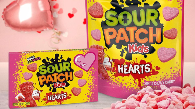 Sour Patch Soft Chewy Valentines Day Candy