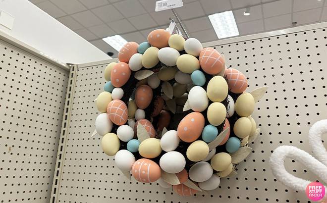 Spritz Easter Egg Wreath