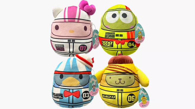 Squishmallows Hello Kitty And Friends Tokyo Speed Racing Assorted Blind Plush Squishmallows Hello Kitty And Friends Tokyo Speed Racing Assorted Blind Plush