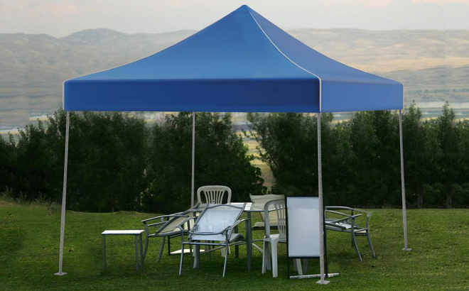 Stalwart Canopy Tent in Blue 10 x 10 Feet