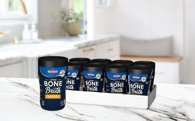 Swanson Sipping Bone Broth 8 Pack Swanson Sipping Bone Broth 8 Pack