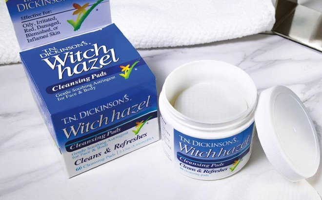 T N Dickinsons Witch Hazel Cleansing Pads T N Dickinsons Witch Hazel Cleansing Pads
