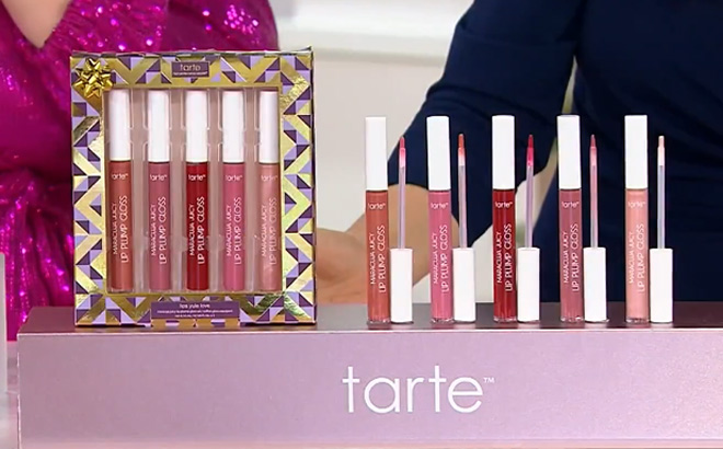 Tarte Maracuja Juicy Lip Plump Gloss 5pc Celebration Party Pack