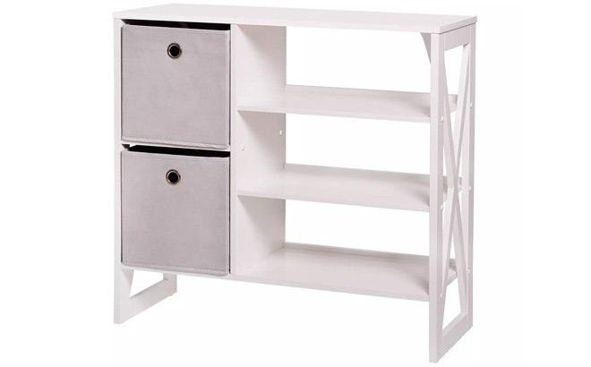 The Big One 2 Drawer Storage Bookcase
