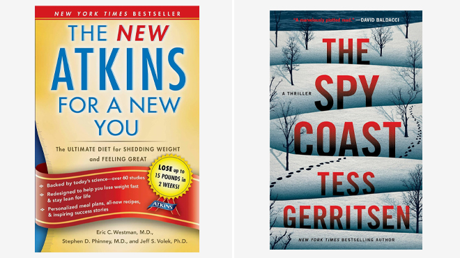 The New Atkins for a New You and The Spy Coast A Thriller