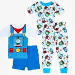 Thomas and Friends Toddler 4 Piece Pajama Set