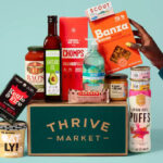 Thrive Market Box With Groceries on Top