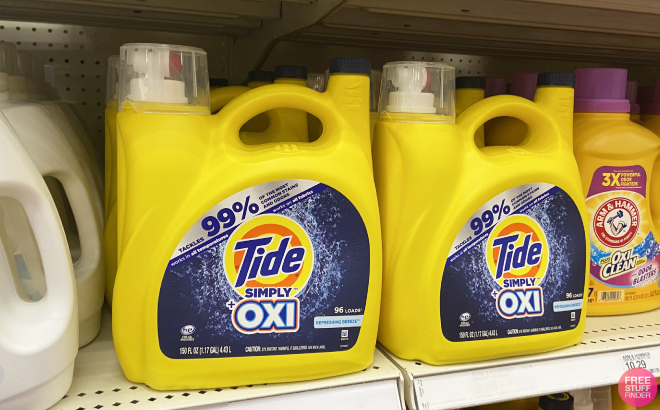 Tide Simply Oxi Liquid Laundry Detergent 96 Loads