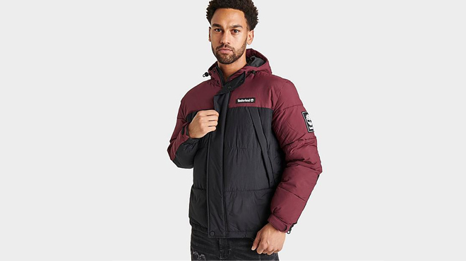 Timberland Mens Water Repellent Puffer Jacket