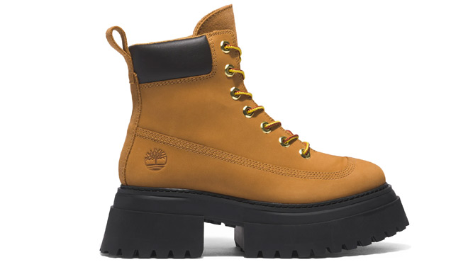 Timberland Sky Lace Up Boot in Wheat Color