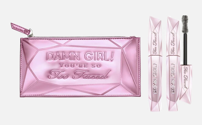 Too Faced Damn Girl Mascara Duo with Bag 1