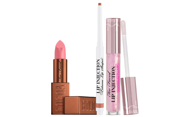 Too Faced Lip Plumping Set on white Too Faced Lip Plumping Set on white