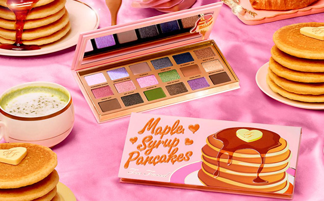 Too Faced Maple Syrup Pancakes Eye Shadow Palette Too Faced Maple Syrup Pancakes Eye Shadow Palette