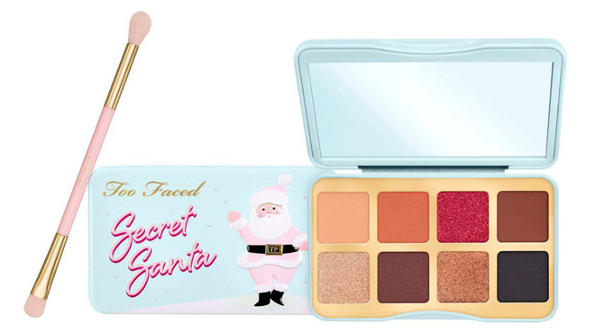 Too Faced Secret Santa Eye Shadow Palette with Brush Too Faced Secret Santa Eye Shadow Palette with Brush