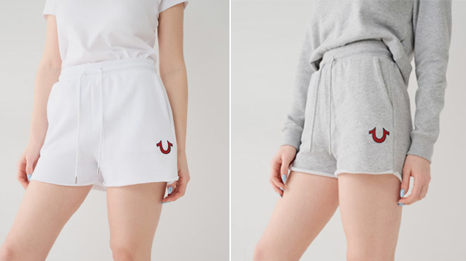 True Religion Logo Sweat Short True Religion Logo Sweat Short