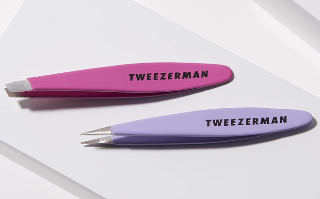 Tweezerman Mini Slant and Point Tip Tweezer
