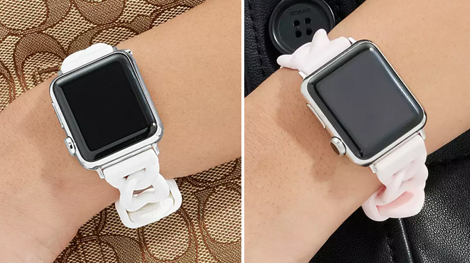 Two Colors of Apple Watch Strap