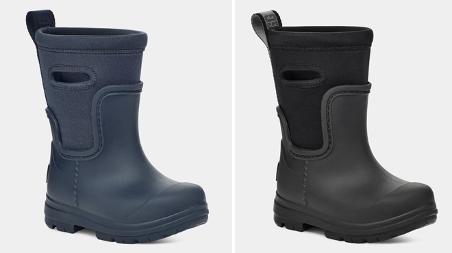 Two Colors of UGG Toddlers Droplet Mid Boots