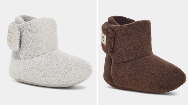 Two Different Colors of UGG Baby Brixey Boots