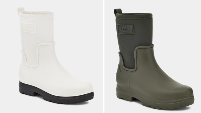 Two Different Colors of UGG Womens Droplet Mid Boots