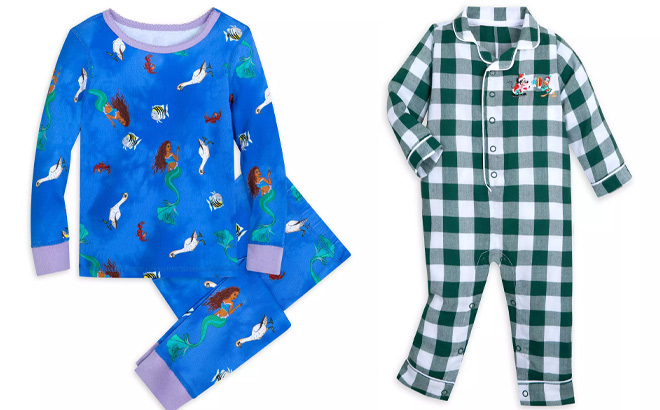 Two Disney Kids Pajamas