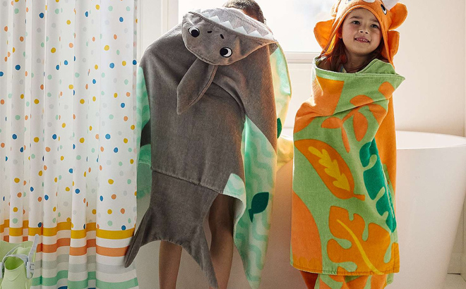 Kohls hooded deals bath towels