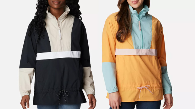 Two Women Wearing Columbia Boundless Trek Anorak