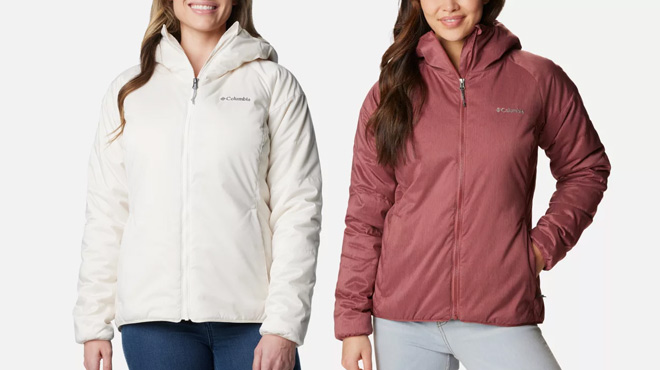 Two Women Wearing Columbia Kruser Ridge II Plush Softshell Jacket