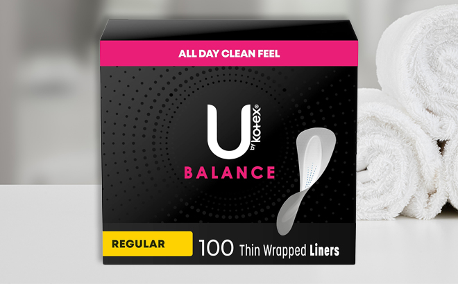 U by Kotex Balance Daily Wrapped Panty Liners U by Kotex Balance Daily Wrapped Panty Liners