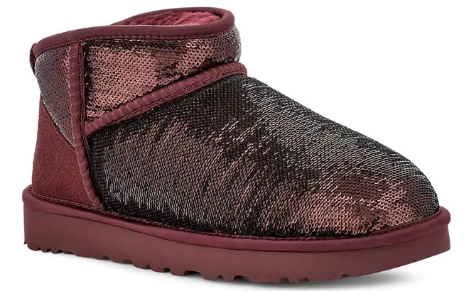 UGG Classic Ultra Mini Mirror Ball Boots