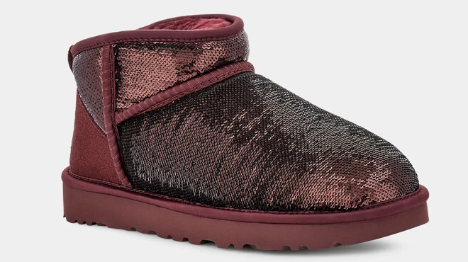 UGG Women's Classic Ultra Mini Mirror Ball Boot UGG Women's Classic Ultra Mini Mirror Ball Boot