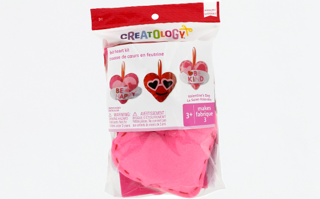 Valentines Day Felt Heart Kit