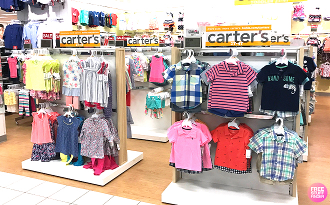 Clearance sales carters clothing