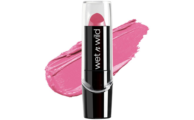 Wet n Wild Silk Finish Lipstick in Pink Ice Shade