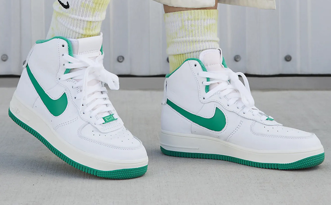 a Pair of Nike Womens Air Force 1 Sculpt Shoes