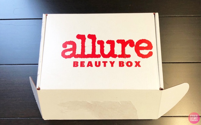 Allure Beauty Box on a Tabletop