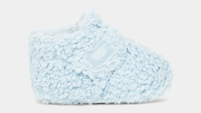 an Image of a UGG Baby Bixbee Shoes in Sky Blue Color