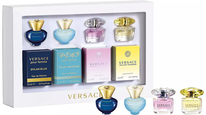 an Image of a Versace Mini Perfume Set