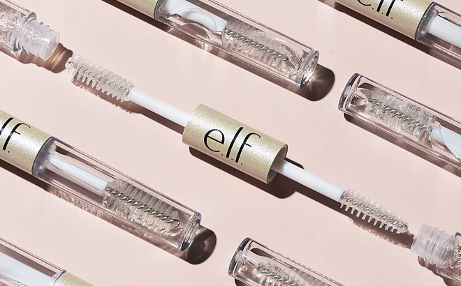 e l f Clear Brow Lash Mascara Crystal