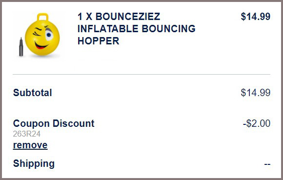 Inflatable Bouncing Hopper Summary