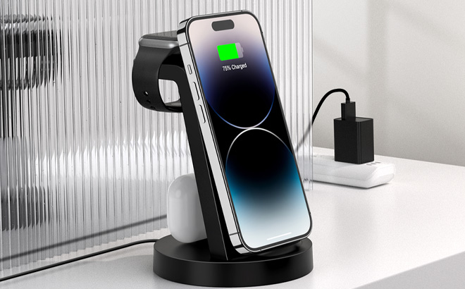 3 in 1 Charging Station for iPhone