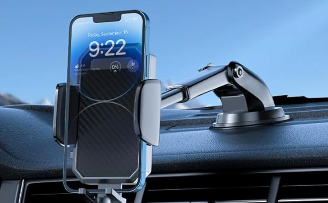 3in1 Long Arm Suction Cup Holder Universal Cell Phone Holder Mount
