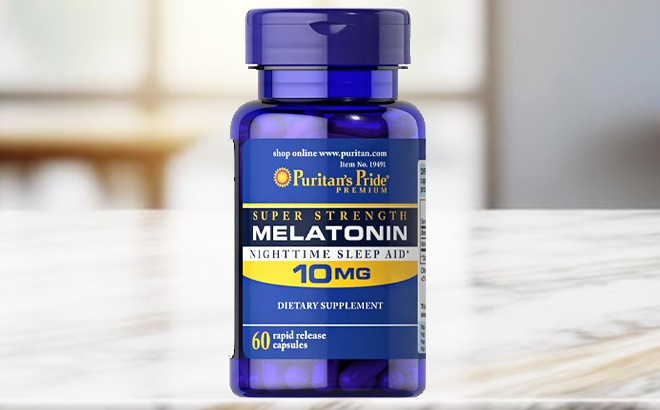 60 Count Melatonin Capsules