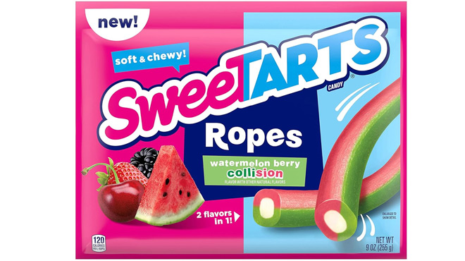 A Pack of Sweetarts Soft Chewy Ropes Candy