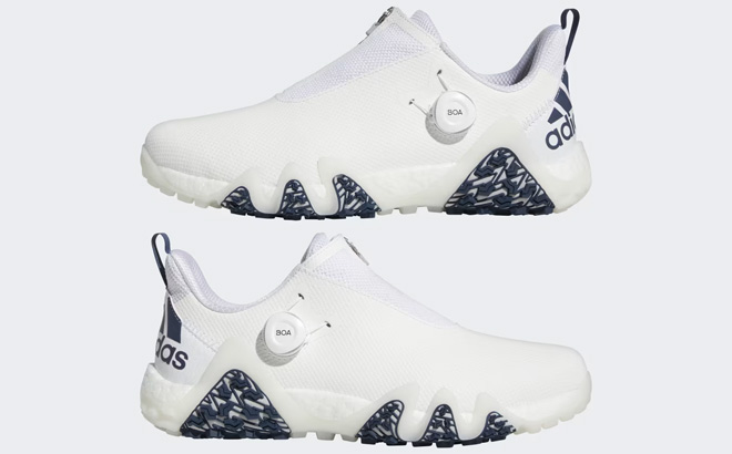 Adidas Codechaos 22 Boa Spikeless Shoes in White Color