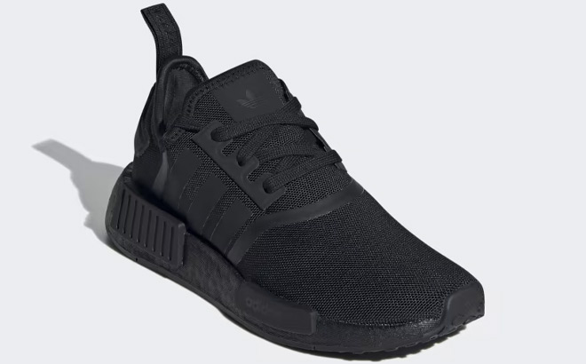 Adidas Kids NMD R1 Shoes in Core Black Color