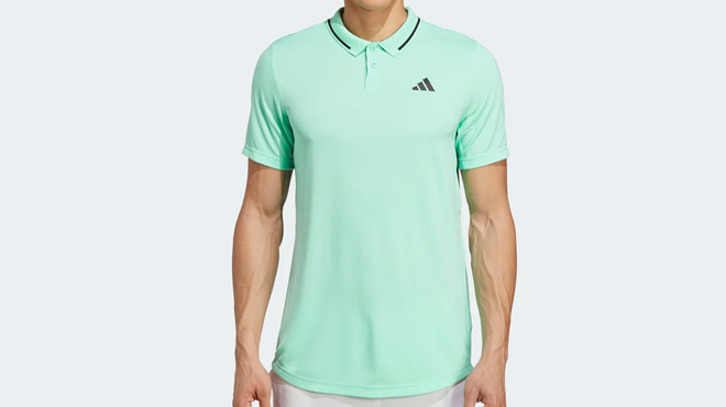 Adidas Mens Club Tennis Pique Polo Shirt